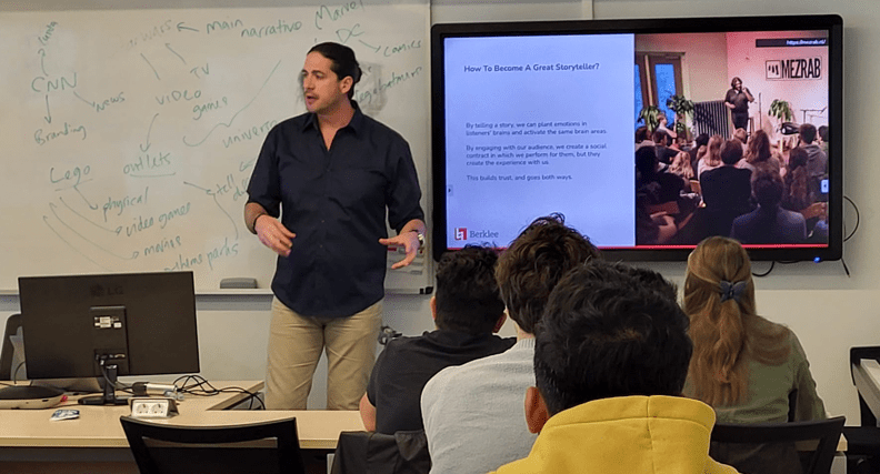 Damir Firšt Lectures at Berklee Valencia on Emerging Technologies and Narrative in the Global Entertainment&nbsp;Industry